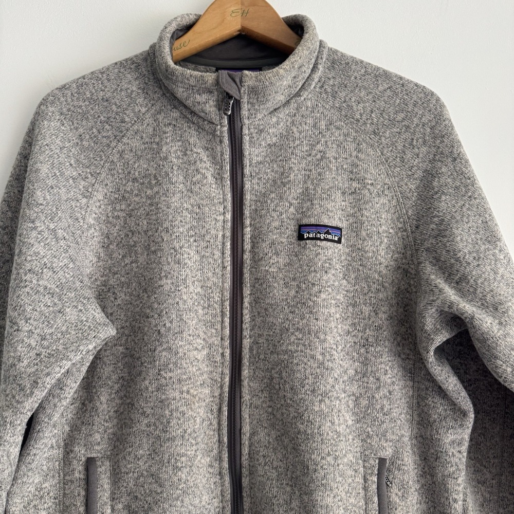 Patagonia Better Sweater Full Zip Fleece Jacket Heathered Gray Mens M Gorpcore